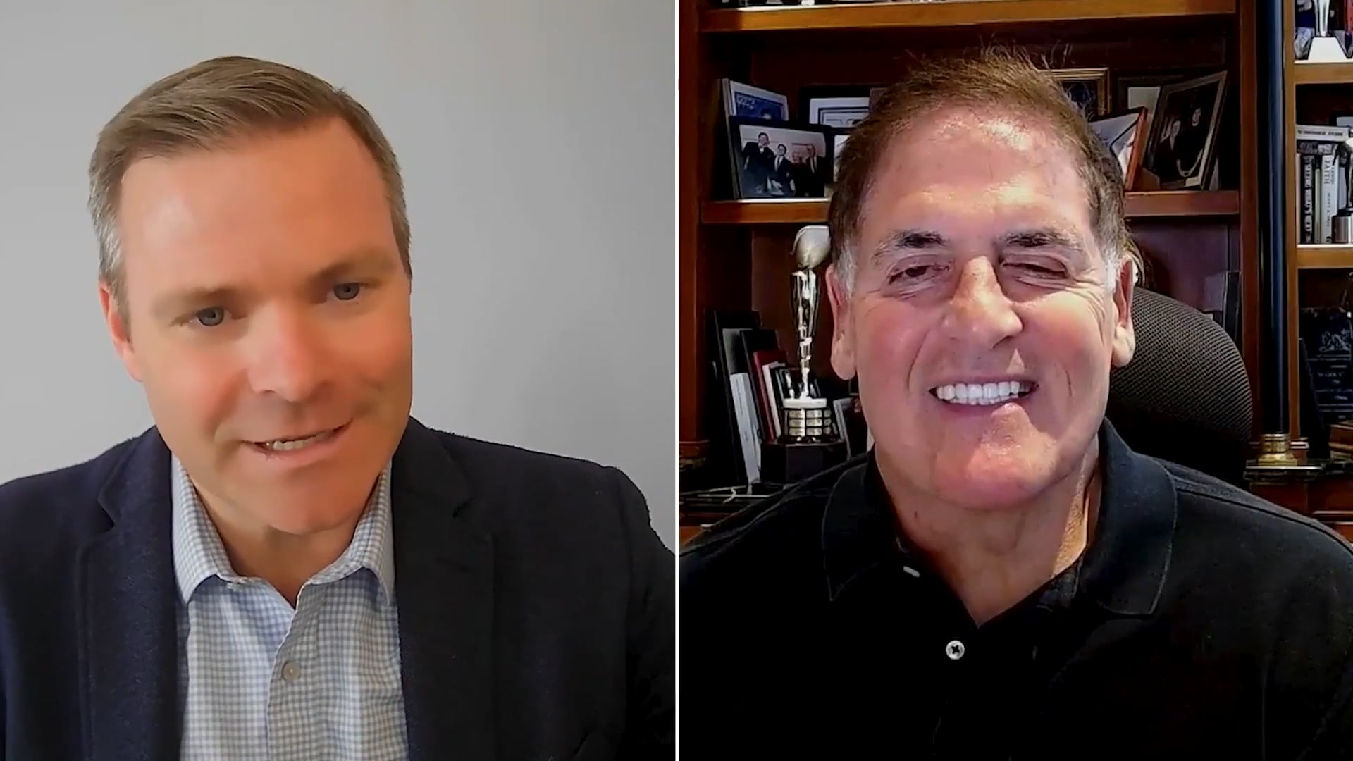 Troy Trygstad and Mark Cuban