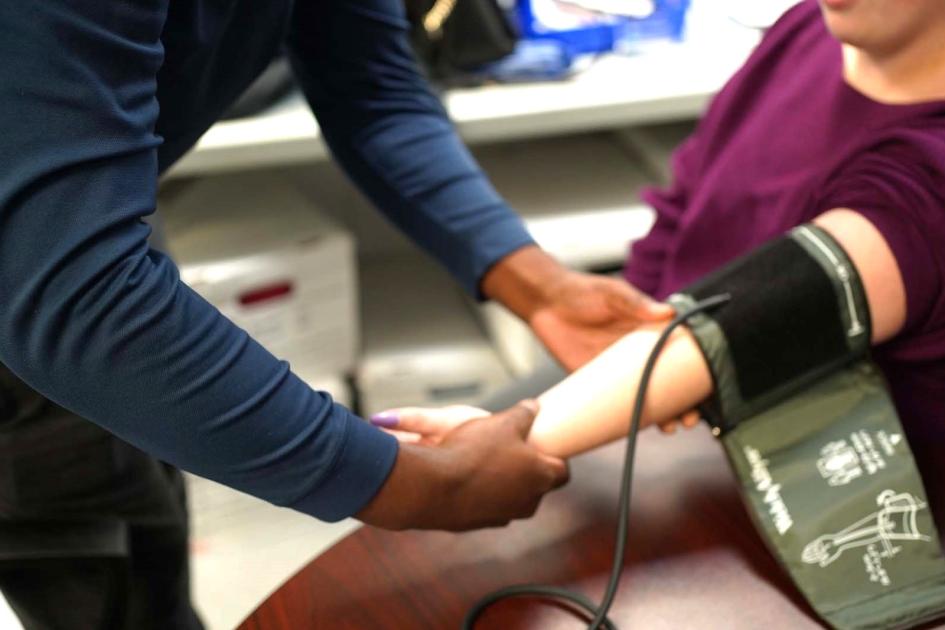 Patients learn to self-monitor and manage blood pressure.