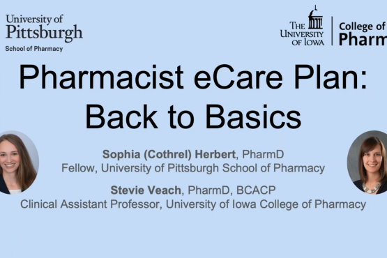 Pharmacist eCare Plan